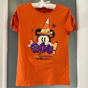 Disney Halloween Orange Minnie Tee